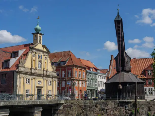 the old City of Lueneburg in lower saxonia germany