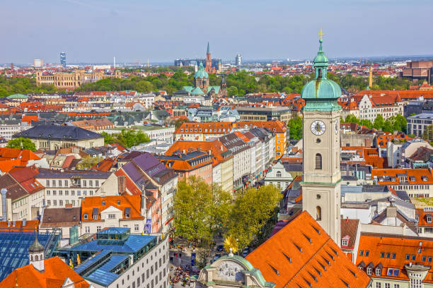 istock Munish city architecture, Bavaria, Germany 1399765732
