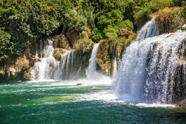 istock Waterfall, Croatia, Krka National park lake 1399767758