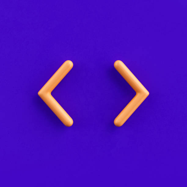 3d icon enlarge, outline yellow arrow icon, direction symbol, 3d rendering, wire icon