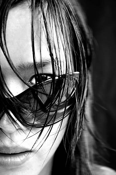 istock Monochrome asian woman 139977246