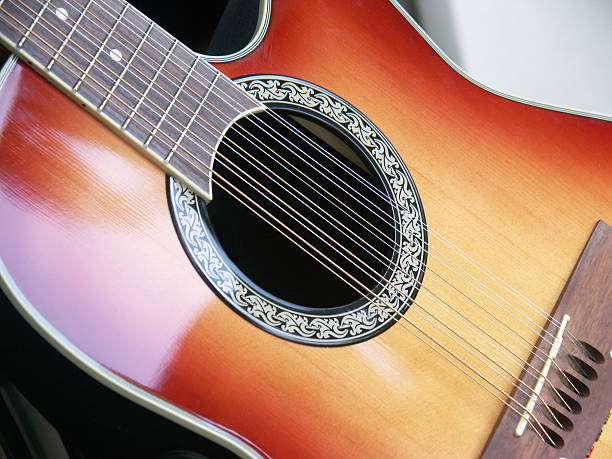 Twelve String stock photo