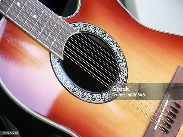 Twelve String Stock Photo - Download Image Now - Guitar, Number 12, String