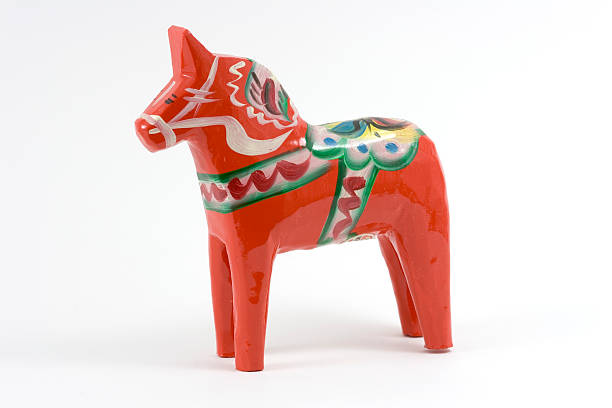 istock Swedish Dala Horse - Red 139977545