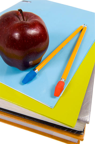 istock School Supplies on white background 139977724