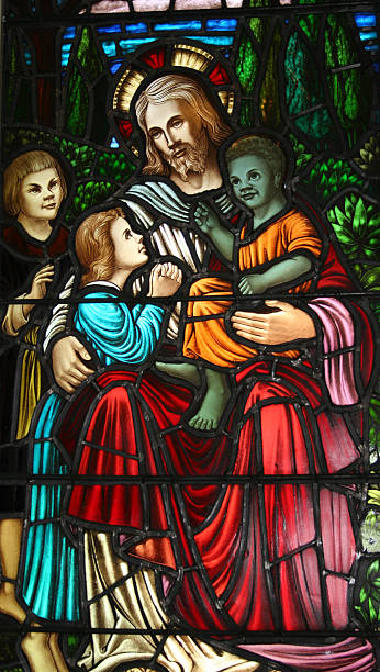 istock Jesus & the Children 139978162