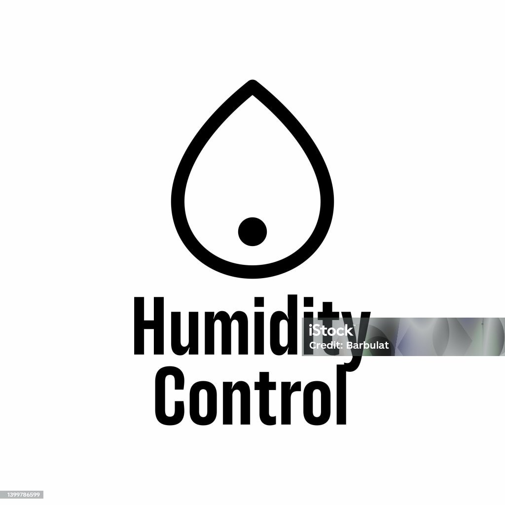 Check Humidity Sign Humidity Control Vector Information Sign Stock Illustration - Download ...