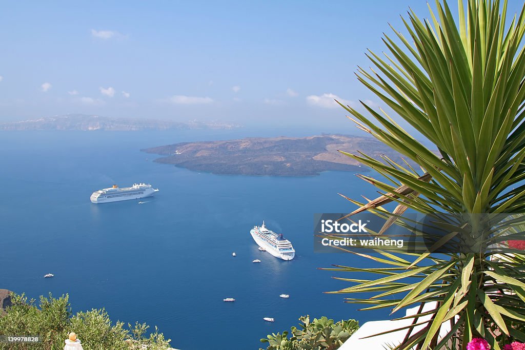 Santorini - Foto de stock de Acantilado libre de derechos