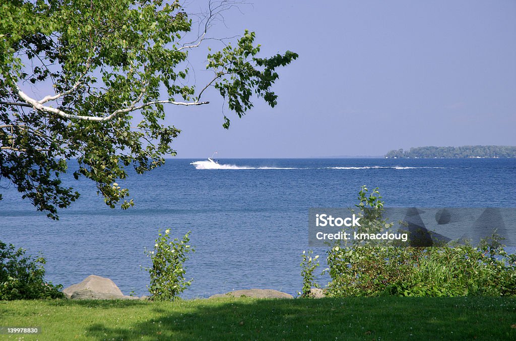 Estate sul Lake - Foto stock royalty-free di Acqua