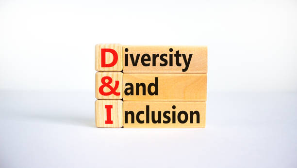 istock D and I, Diversity and inclusion symbol. Concept words D and I, diversity and inclusion on wooden blocks on beautiful white background. Business, D and I, diversity and inclusion concept. 1399788863