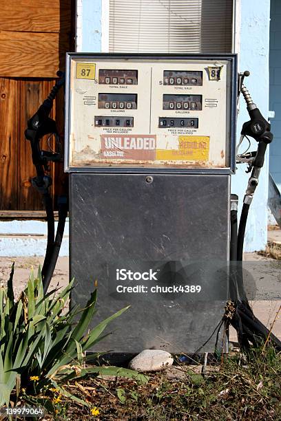 Gas Pump In Yarnell Stock Photo - Download Image Now - Abandoned, Car, Fossil Fuel