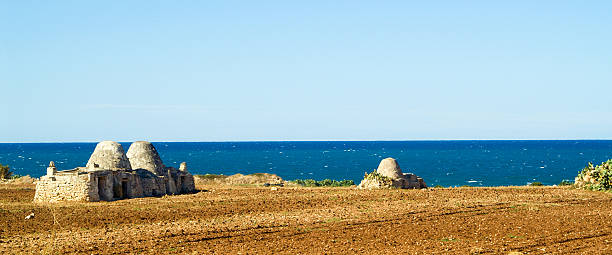 Puglia-Sud Italia, Paesaggio marino - foto stock