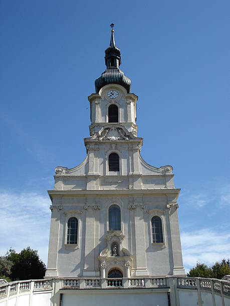 Kaasgraben Church Vienna stock photo