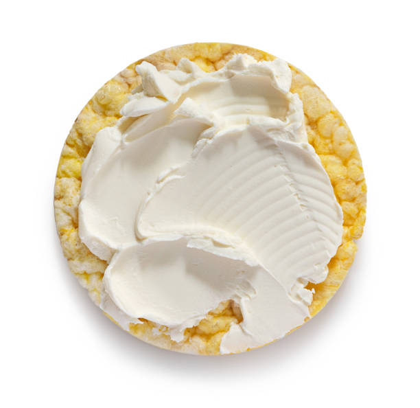 istock gluten free corn cake with cream cheese 1399802139