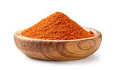 bowl of red pepper powder