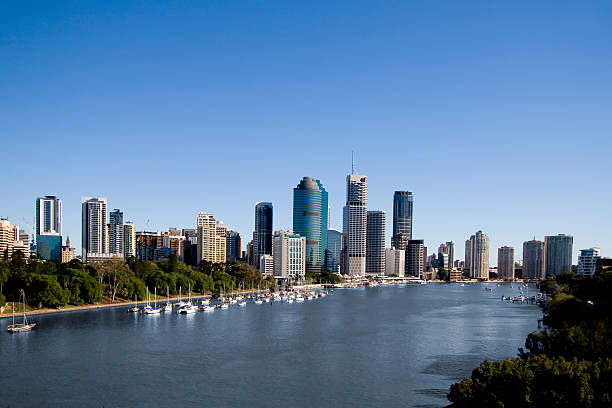 istock yachts in front of city skyline 139980633