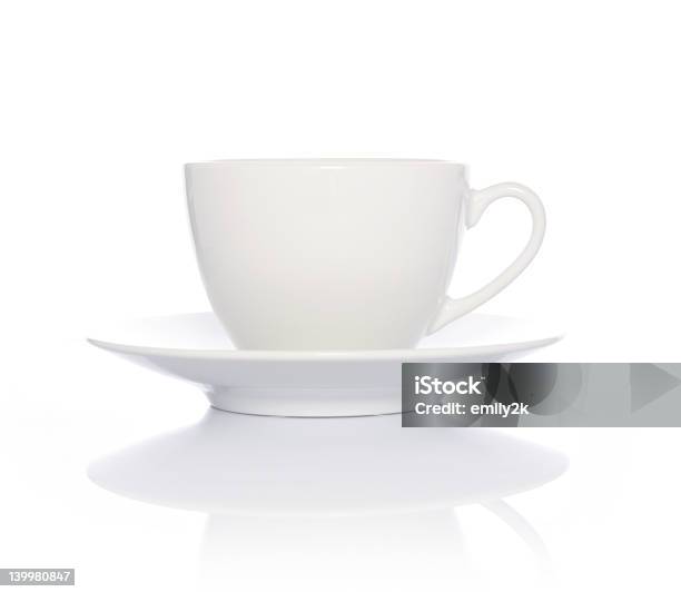 White Coffee Cup Stock Photo - Download Image Now - Ceramics, Coffee Cup, Copy Space