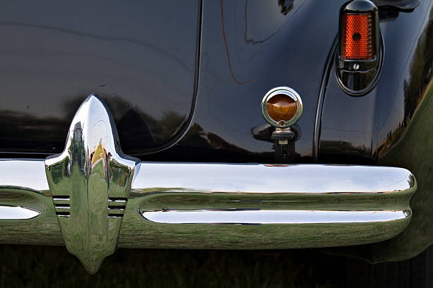 Detail of Old Car stock photo