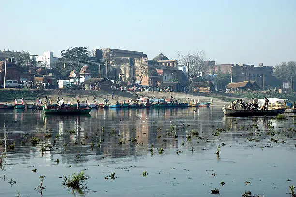 Photo of Pilgrims in Vrindavan