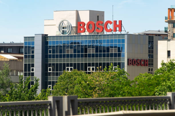 Bosch headquarters - Bucharest, Romania stock photo