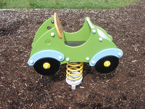 Cтоковое фото Детская площадка автомобиль