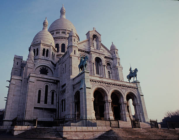 Sacré Coeur) (sagrado coração de Paris - foto de acervo