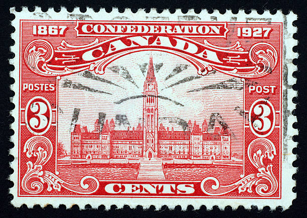 istock Canadian Parliament stamp 139981891