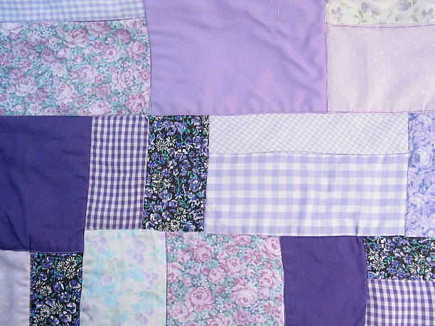 istock Purple Quilt Detail 139982146