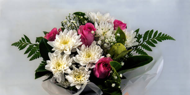 istock Stunning decorative mixed floral arrangment. 1399821929