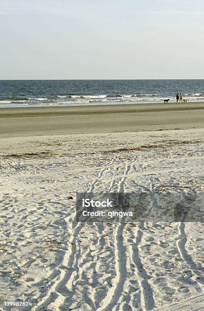 Beach En Hilton Head Island Carolina Del Sur Foto de stock y más banco de imágenes de Aire libre - Aire libre, Andar, Arena