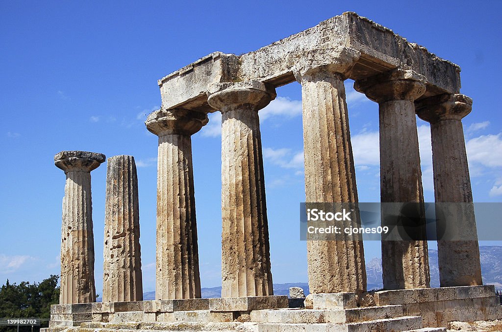 Temple grec - Photo de Antique libre de droits