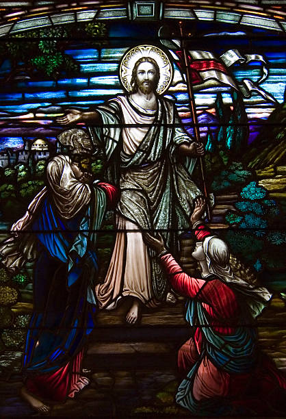 istock Jesus Church Window 139982783