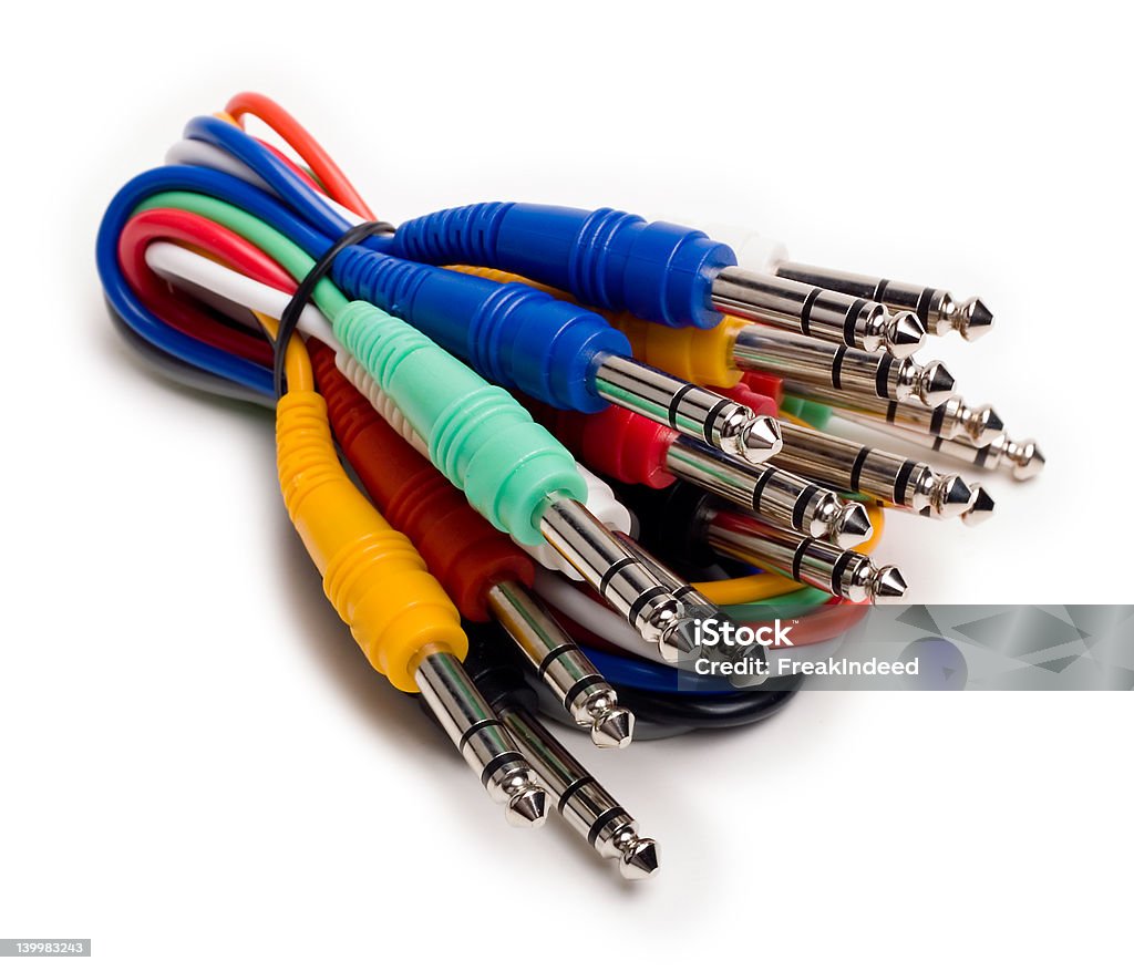 Cables de conexión - Foto de stock de Actuación - Representación libre de derechos