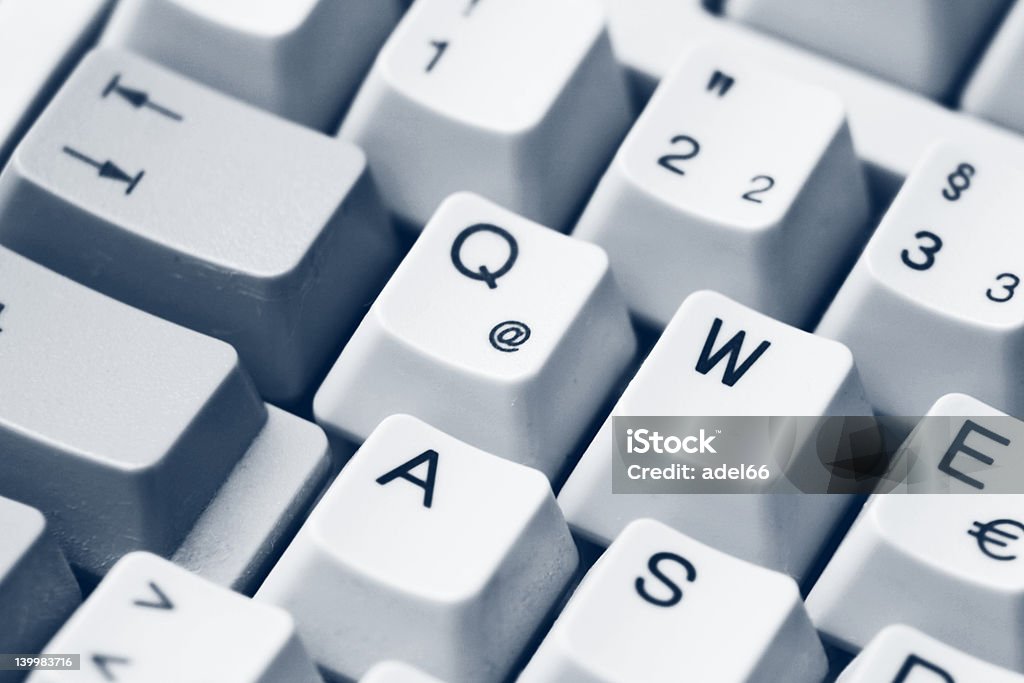 Tastatur-Knöpfen - Lizenzfrei Ausrüstung und Geräte Stock-Foto