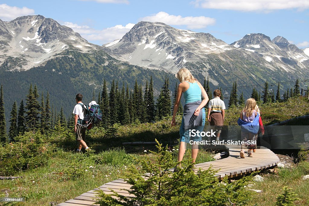 Escursioni per la famiglia - Foto stock royalty-free di Alaska - Stato USA