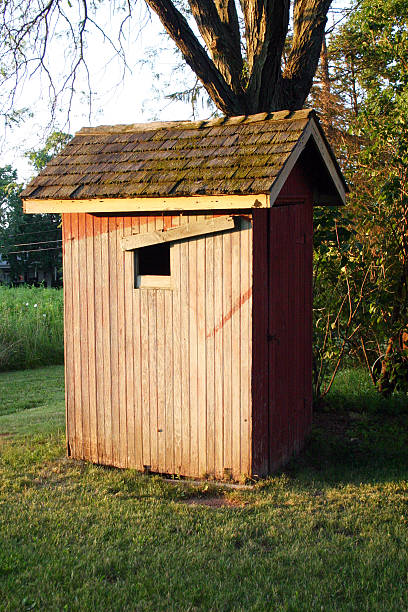 istock Wooden Outhouse 139984905