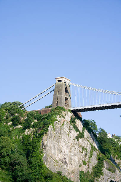 istock Clifton Suspension Bridge and Cliff 139984999