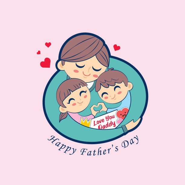 4,004 Happy Father Day Cartoon Stock Photos, Pictures & Royalty-Free Images  - iStock