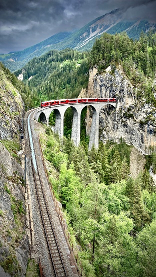 touring the canton of graubünden, switzerland - may 2022