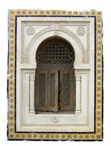 arabian window (isolated)
