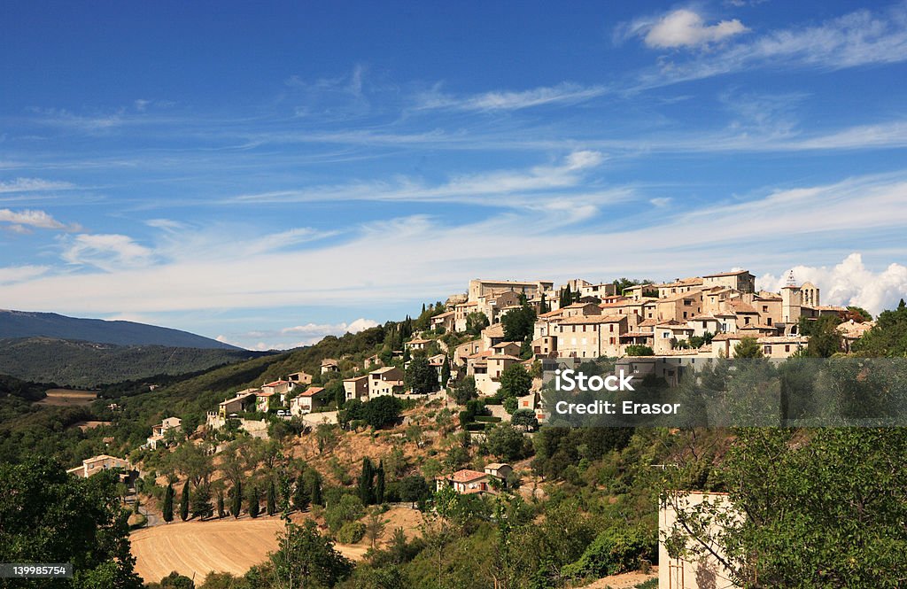 Villaggio di montagna in Francia - Foto stock royalty-free di Francia