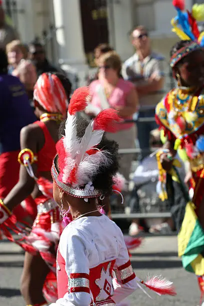 participants of notting hill parade