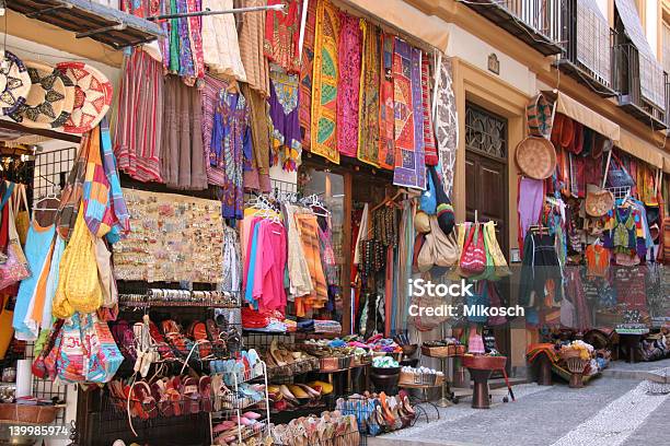 Arabic Hippie Shop Stock Photo - Download Image Now - Morocco, Spain, Andalusia