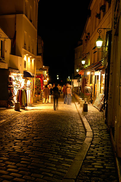 istock Montmartre by night, Paris, portrait 139986073