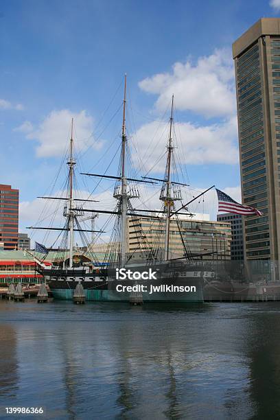 Tall Ship Uss Constellation 1 Stock Photo - Download Image Now - Baltimore - Maryland, Cityscape, Bay of Water