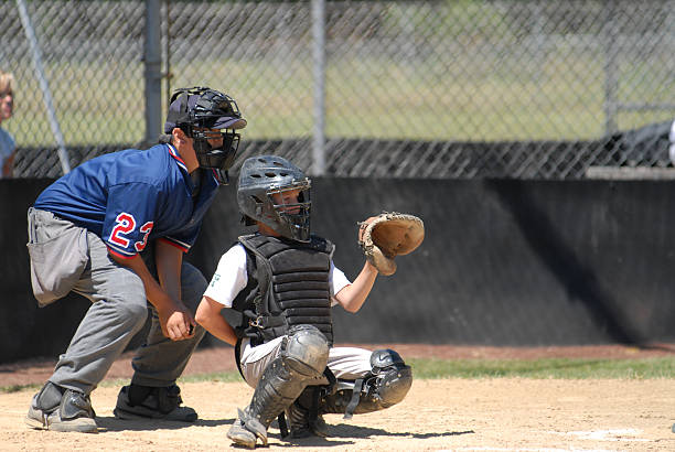 All Star Catcher stock photo