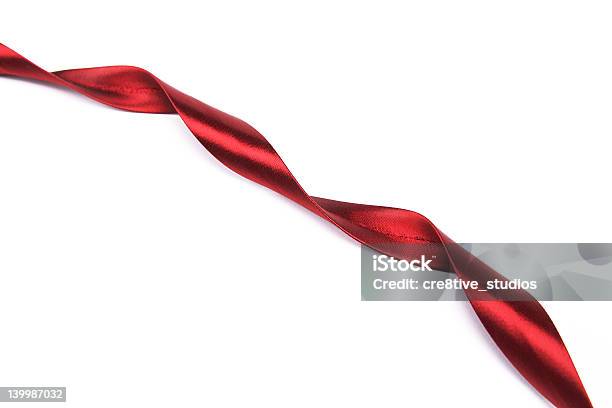 Red Ribbon Stock Photo - Download Image Now - Hotel Reception, Wrapping Paper, Birthday