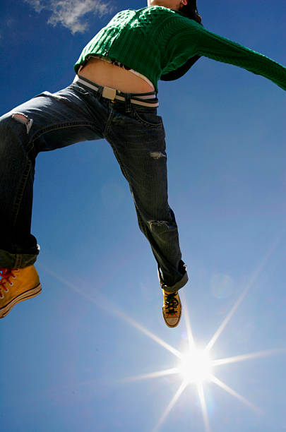 istock Jumping girl 139987223