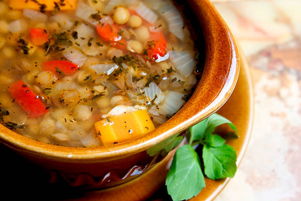 istock A bowl of lentil soup up close 139987333