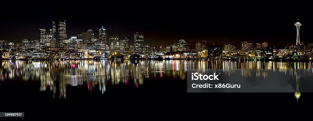 Seatlle Pano - Lizenzfrei Seattle Stock-Foto